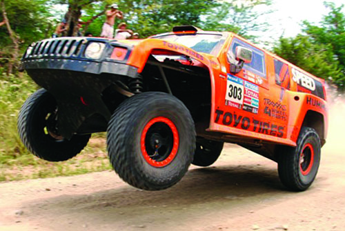 Robby Gordon staat alweer aan vertrek van nieuwe rally